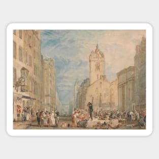 High Street, Edinburgh by J.M.W. Turner Magnet